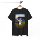 Freeman Number 5 with a Funko Style Figurine Tee Shirt - Unisex Heavy Cotton Casual Fit